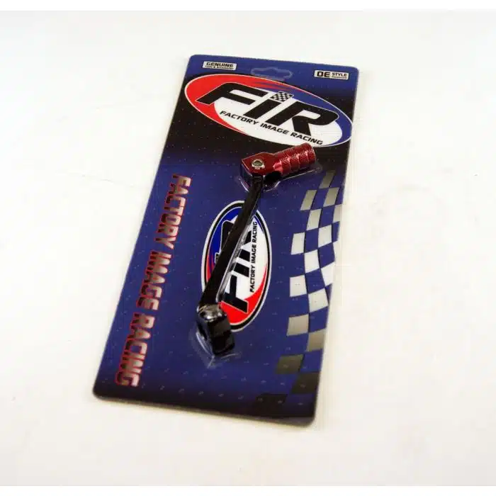 FIR schakelpook zwart / rood Honda CRF 250R 18- & CRF 250RX 20- CRF 450R 17- & CRF 450RX 17- & Triumph TF 250X 24-