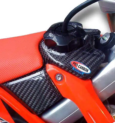 Pro Carbon benzinetank cover Honda CRF 250R 2010-2013 & CRF 450R 2009-2012