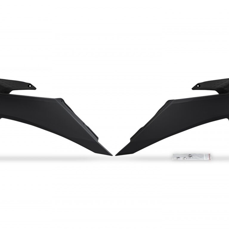 UFO Radiator Kappen Zwart KTM SX 125/150/250/300 2023-2024 & SX-F 250/350/450 2023-2024 & EXC/EXC-F 250/300/350/450/500 2024-