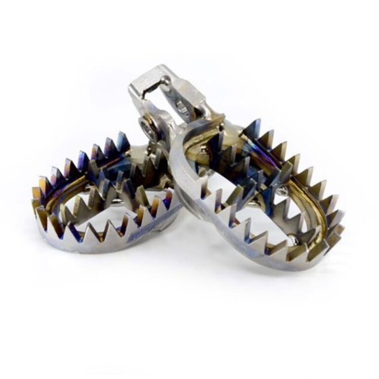Pro Pegs titanium voetsteunen Yamaha YZ 250F 2024- & YZ 450F 2023- & Fantic XX 250F/450F 2024-