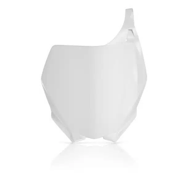 Cemoto voornummerplaat Wit Yamaha YZ 125/250 06-14 & YZ 250F/450F 06-09