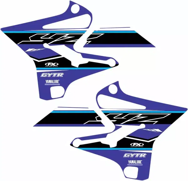 FX radiator kappen stickers Yamaha YZ 125/250 2015-2021