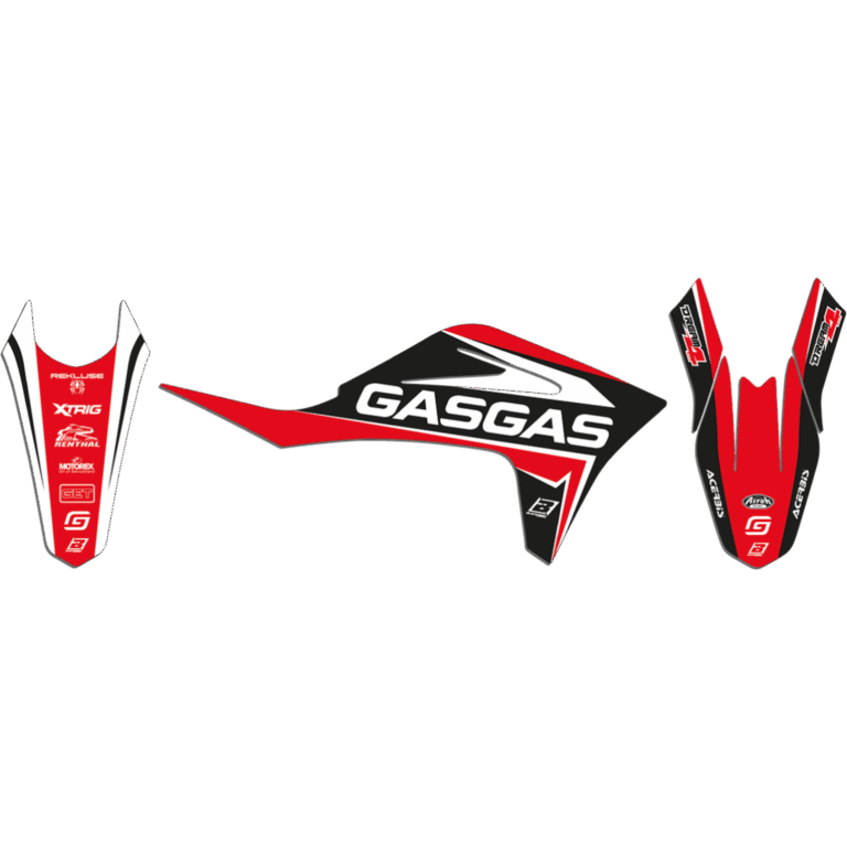 Blackbird Dream 4 stickerset 3 delig Gas Gas 125-450 2021-2023