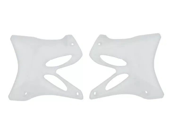 Cemoto radiator kappen Wit Yamaha YZ 125/250 02-14