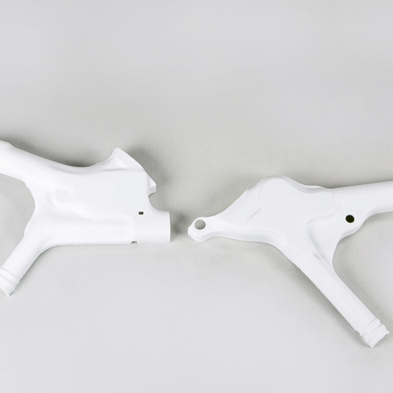 UFO frame beschermers Wit Honda CR 125R 1991-1992 & CR 250R 1990-1991 & CR 500R 1991-1994