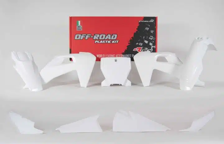 Racetech plastic kit Wit Husqvarna TC/FC 125/250/350/450 19-