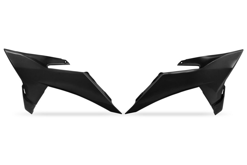 UFO Radiator Kappen Zwart KTM SX 125/150/250/300 2023-2026 & SX-F 250/350/450 2023-2026 ( model 2025 )