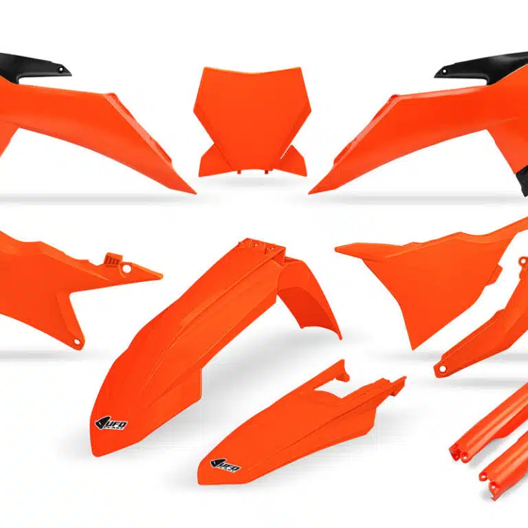 UFO plastic kit Fluor Oranje ( Full kit ) KTM SX 125/150/250/300 2023-2026 & SX-F 250/350/450 2023-2026 ( model 2025 )