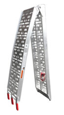 Hyper opvouwbare oprijplaat 30,5cm breed, 226cm lang, 340kg draagkracht