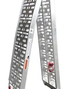 Hyper opvouwbare oprijplaat 30,5cm breed, 226cm lang, 340kg draagkracht