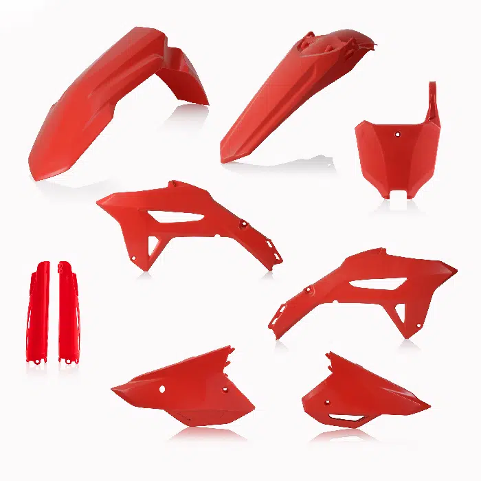 Acerbis plastic kit Rood Honda CRF 250R 2022- & CRF 450R 2021-