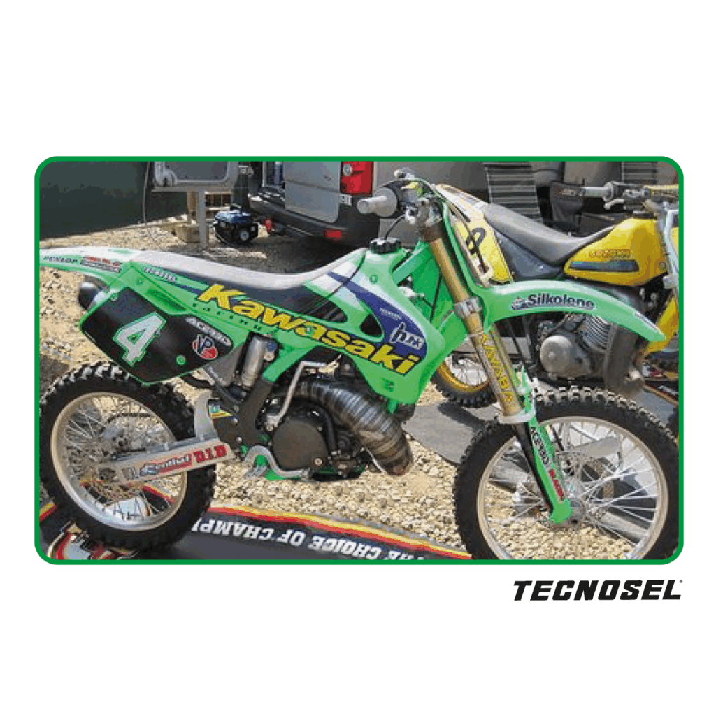 Blackbird zadelhoes Team 1998 Kawasaki KX 125/250 1994-1998 - Afbeelding 2