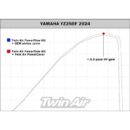 Twin Air Airflow Cover brandstoftank / filterbak kap Zwart Yamaha YZ 250F 2024- & YZ 450F 2023- & Fantic XXF 250 2024 & XXF 450 2023-