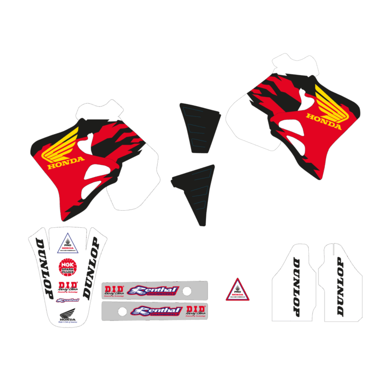 Blackbird stickerset USA 1995 Honda CR 125R 1993-1997 & CR 250R 1992-1996