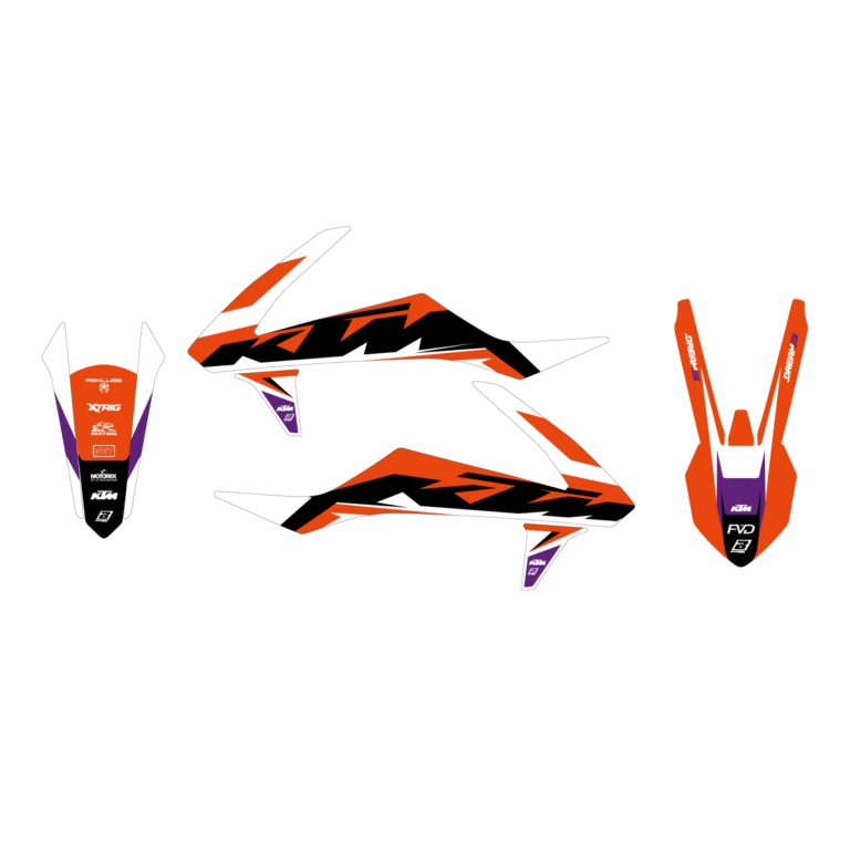 Blackbird Stickerset Dream 5 KTM SX/SX-F 2016-2018 & EXC/EXC-F 2017-2019