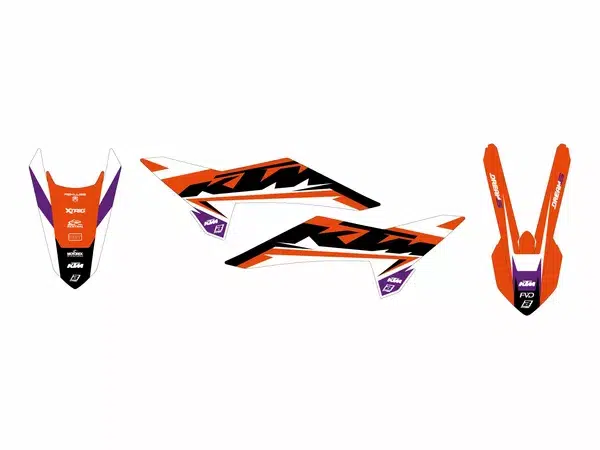 Blackbird Stickerset Dream 5 KTM SX 85 2025-