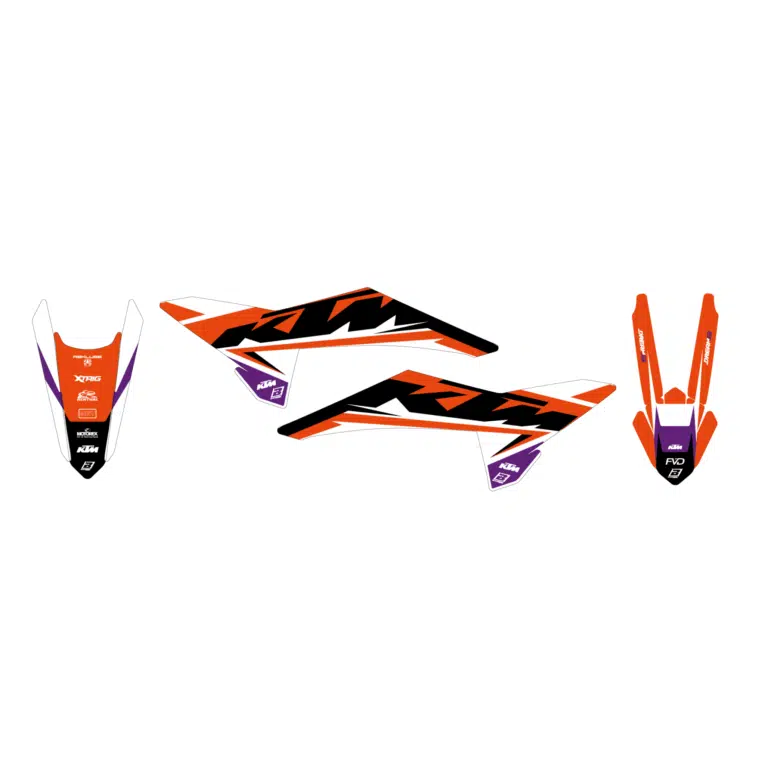 Blackbird Stickerset Dream 5 KTM SX/SXF 125-450 2025