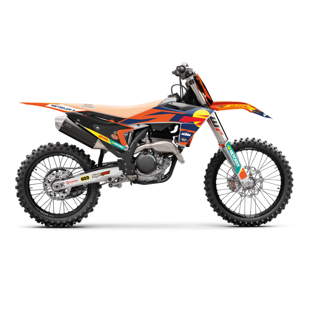 Blackbird Stickerset 'Replica KTM Factory 23' KTM SX/SXF 125-450 2025 - Afbeelding 2