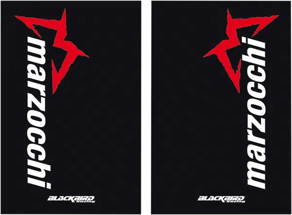 Blackbird voorvork stickers Marzocchi