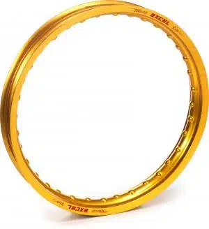Excel achtervelg Goud 18x2.15 Honda CR/CRF 125/250/450R/RX 1989- ( 32 spaken velg )