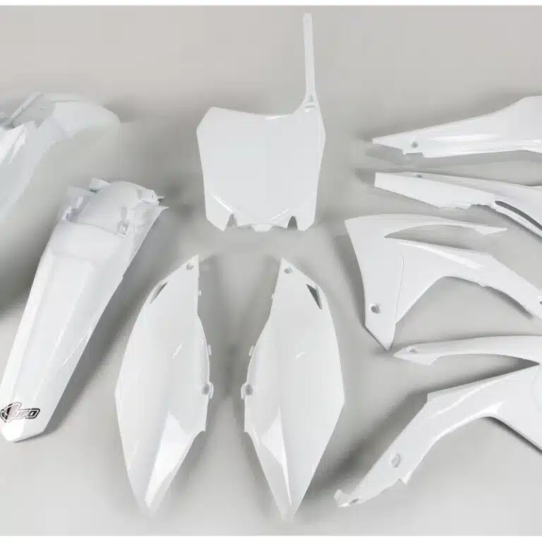 UFO plastic kit met airbox covers Wit Honda CRF 250R 2014-2017 & CRF 450R 2013-2016