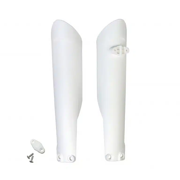 UFO voorvork beschermers Wit 2020 KTM/Husqvarna/Gas Gas/Rieju/Sherco