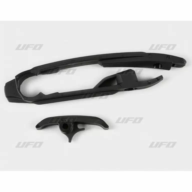 UFO Swingarm geleider zwart KTM SX/SX-F 125/150/250/450 16- & SX 250 17- & Husqvarna FC/TC 125/250/350/450 16- & TC 250 17- & Gas Gas MC/F 125/250/450 2021