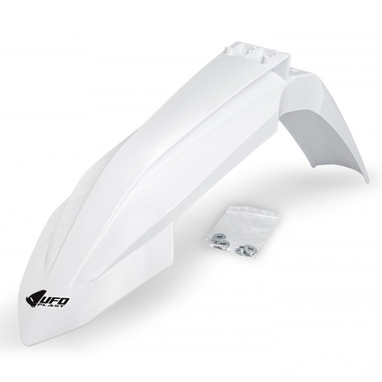 UFO Voorspatbord Wit KTM SX 125/150/250/300 2023- & SX-F 250/350/450 2023- & KTM EXC/EXC-F 250/300/350/450/500 2024-