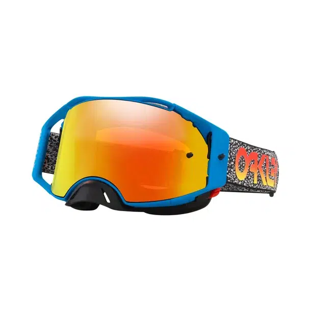 Oakley Airbrake MX Blue Crackle - Prizm Torch lens