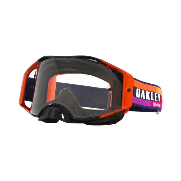 Oakley Airbrake MX TLD Navy Sunrise - heldere lens