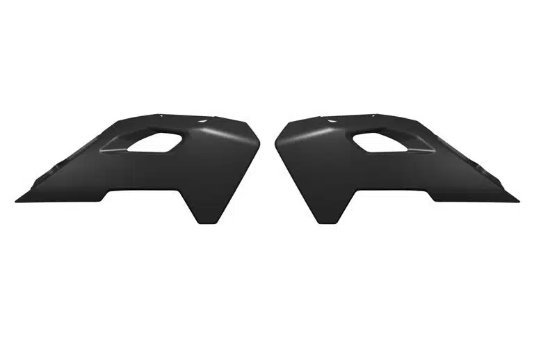 Racetech Radiator Kappen Zwart Husqvarna TC 65 2024-