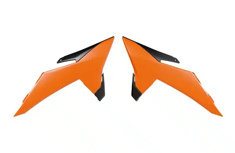 Racetech Radiator Kappen Oranje KTM SX 125/150/250/300 2023-2025 & SX-F 250/350/450 2023-2025 ( model 2025 )