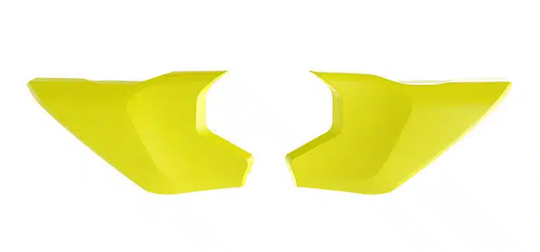 Racetech Zijnummerborden Fluor Geel Husqvarna TC 65 2024-