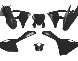 Racetech plastic kit Zwart Gas Gas MC 125/250 2024- & MC-F 250/350/450 2024-