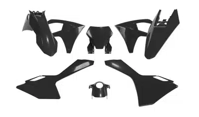 Racetech plastic kit Zwart Gas Gas MC 125/250 2024- & MC-F 250/350/450 2024-