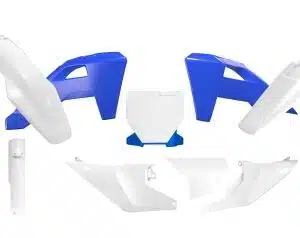 Racetech plastic kit Wit/Blauw Heritage Husqvarna TC/FC 125/250/350/450 2025- ( full kit )