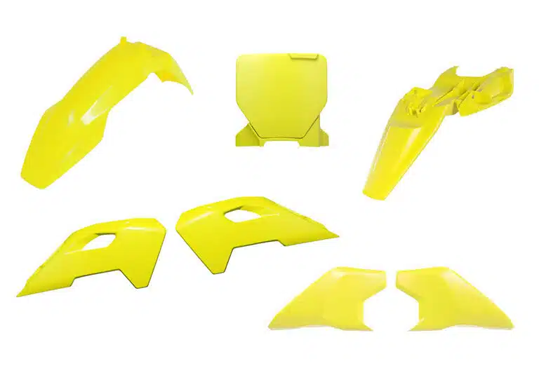 Racetech plastic kit Fluor Geel Husqvarna TC 65 2024-