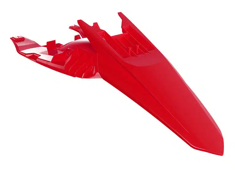 Racetech Achterspatbord Rood KTM SX 65 2024- & Gas Gas MC 65 2024-