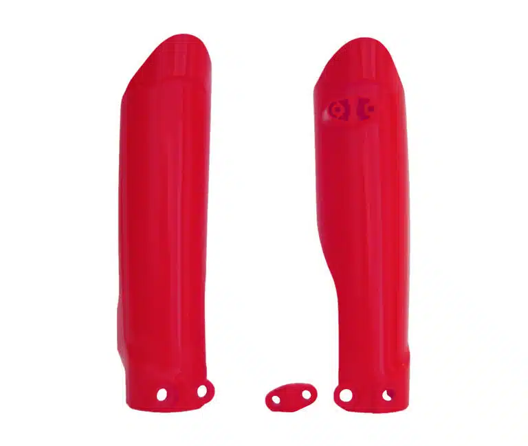 Racetech voorvork beschermers Rood KTM SX 65 2002- & KTM SX 50 2016- & Gas Gas MC 65 2021- & MC-E 3/5 2023-