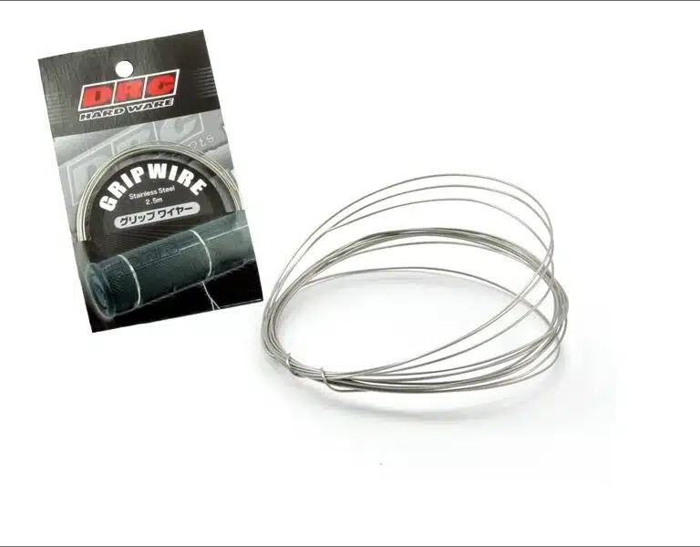 DRC ijzerdraad voor handvaten Titanium kleur 2,5 meter lang