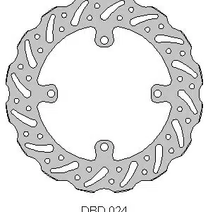 Delta Braking voor remschijf ( 250mm ) Type G Suzuki RM-Z 250 07-18 & RM-Z 450 05-17 & RMX-Z 450 10-18