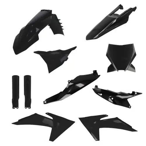 I-Plastics plastic kit ( incl voorvork beschermers ) Zwart KTM SX 125/150/250/300 2023-2024 & SX-F 250/350/450 2023-2024