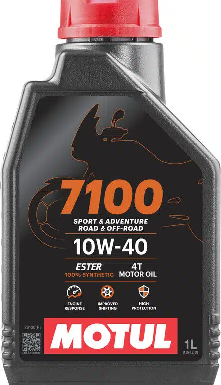 MOTUL 7100 4T motorolie - 10W40 1 liter 100% synthetisch