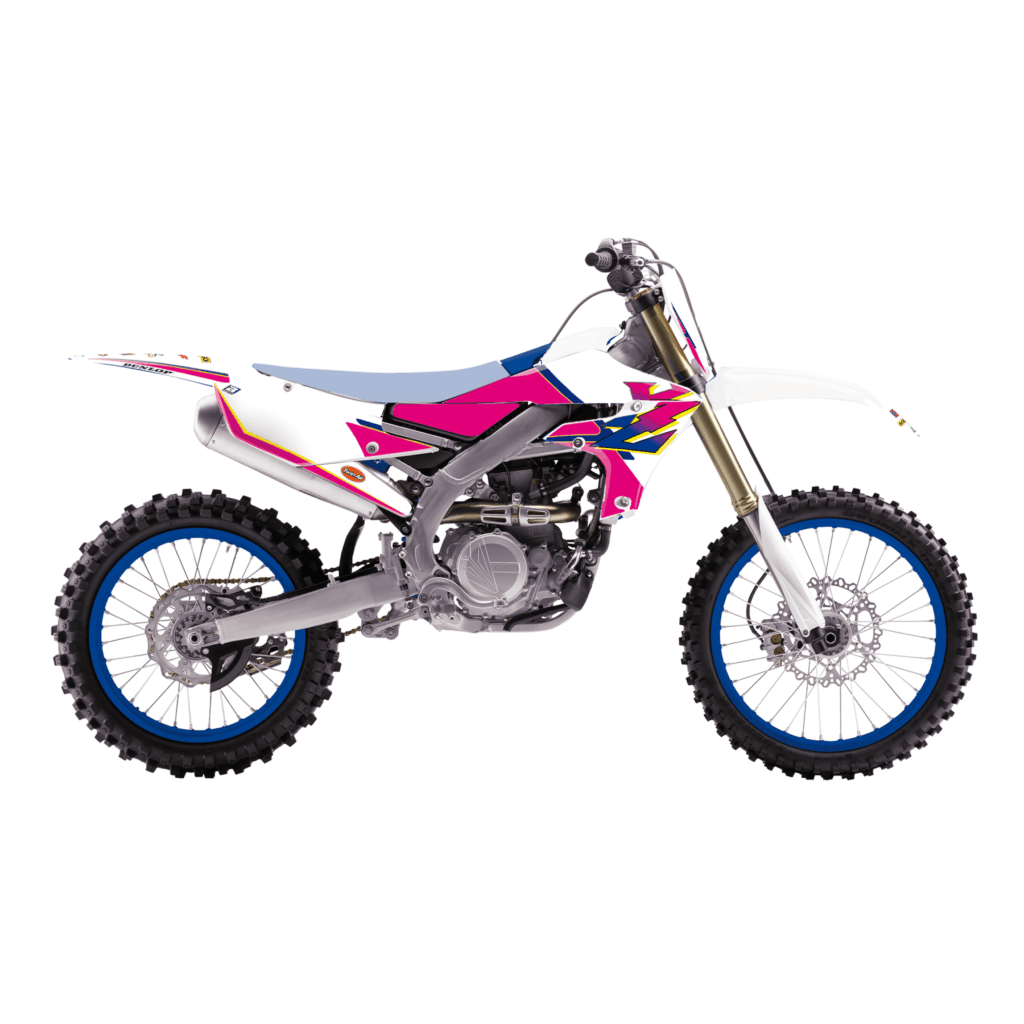 Blackbird stickerset Retro Yamaha YZ 250F 2019-2023 & YZ 450F 2018-2022 - Afbeelding 2