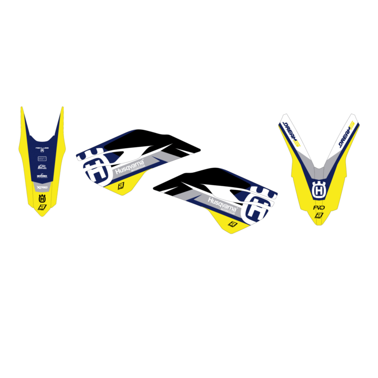 Blackbird stickerset Dream 5 Husqvarna TE/FE 14-16 & TC/FC 14-15