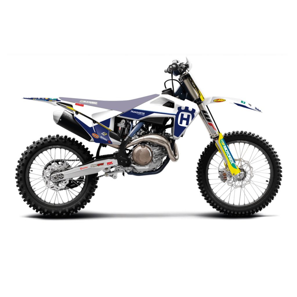 Blackbird stickerset 'Replica Husqvarna Factory' Husqvarna TC/FC 125-450 2019-2022 & FE/TE 250-501 2020-2023