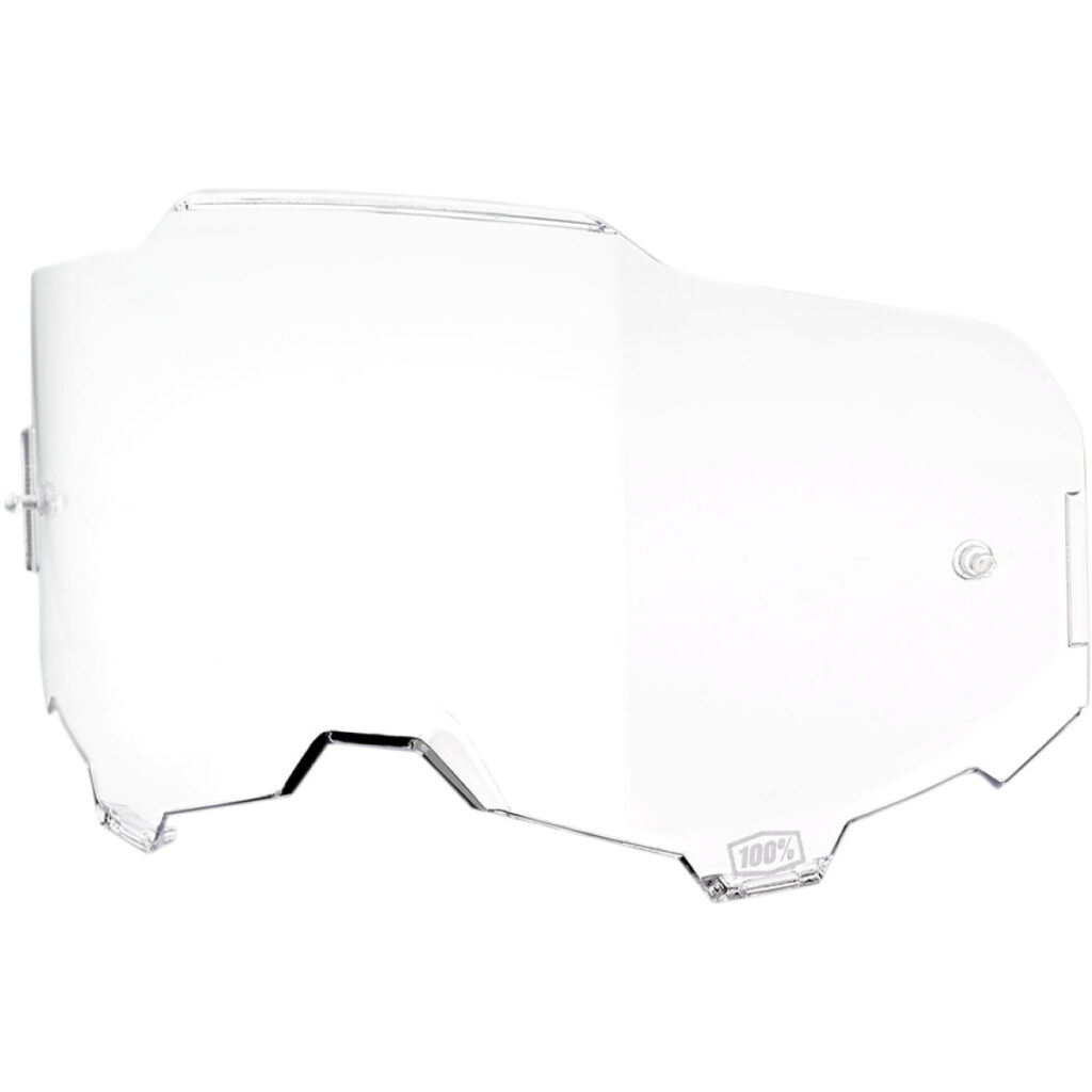 100% Clear Lens Clear voor 100% Armega crossbril tear off