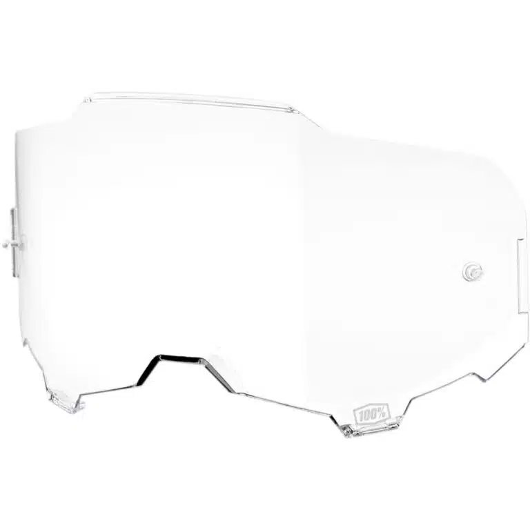 100% Clear Lens Clear voor 100% Armega crossbril tear off