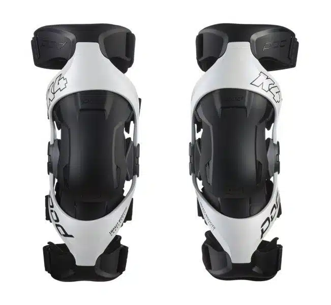 POD K4 2.0 Kniebeschermers volwassen Wit / Zwart