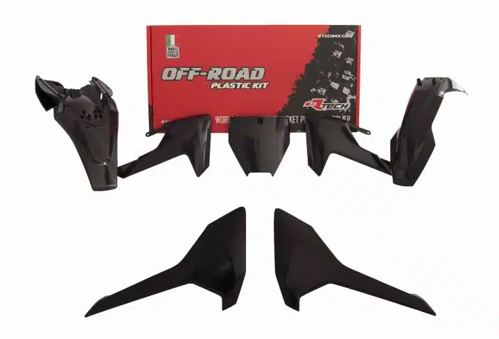 Racetech plastic kit Zwart Husqvarna TC 65 2017-